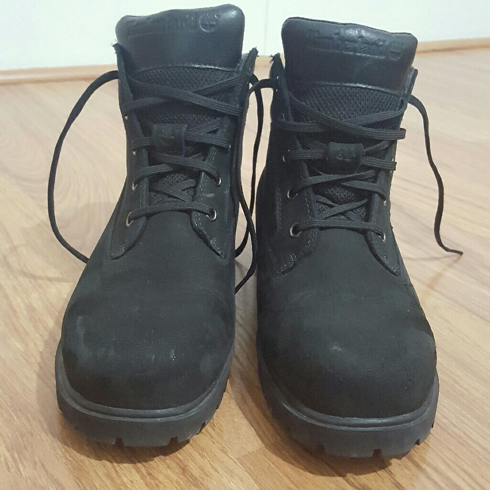 Black Timberland Boots